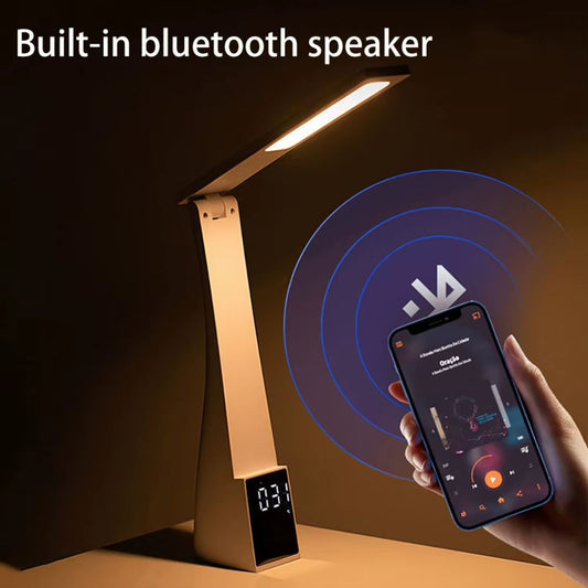 4en1 Lampe de Bureau LED et Haut-Parleur Bluetooth  – مصباح مكتب و مكبر صوت